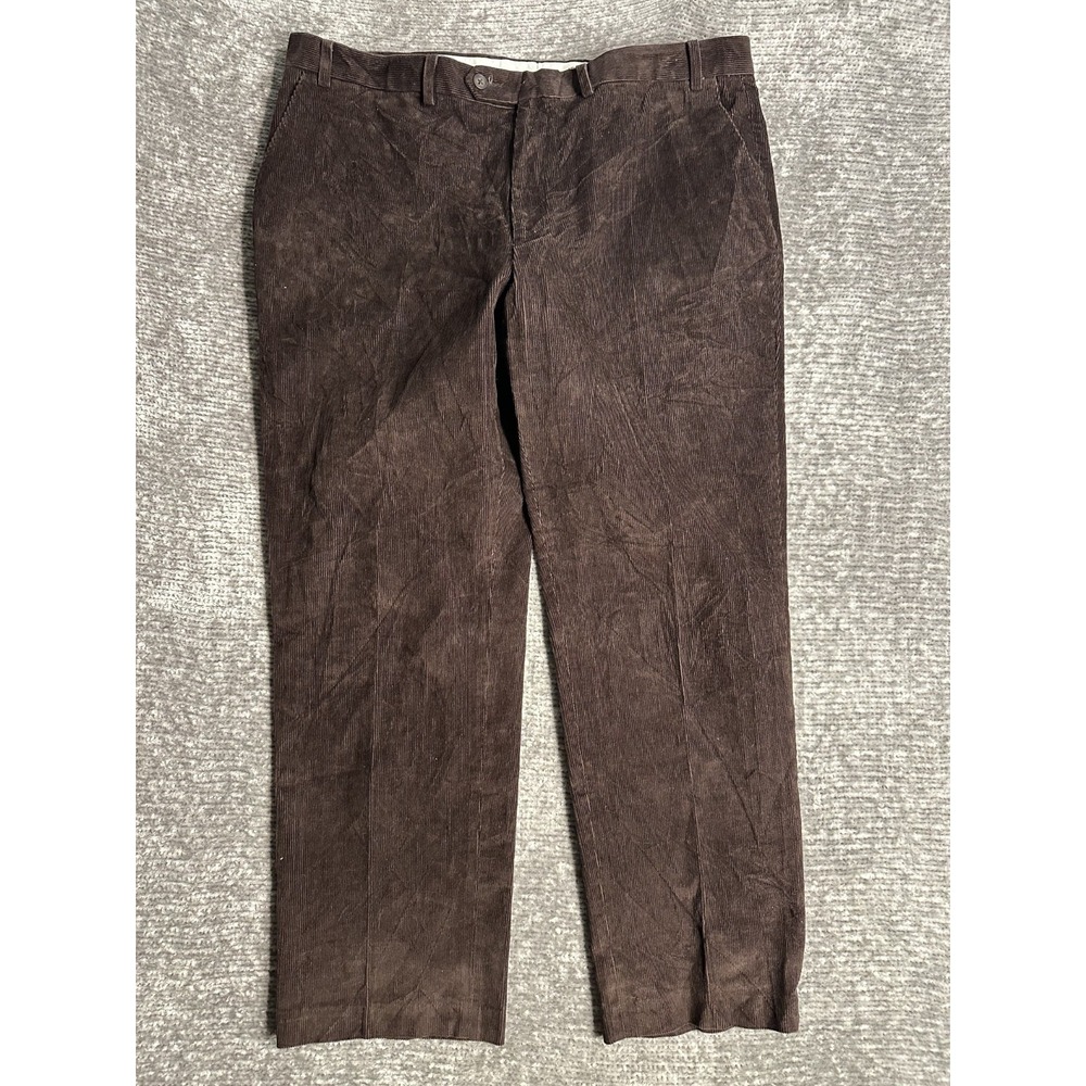 Lauren Ralph Lauren Corduroy Trousers Dress Pants Vintage Men 38x30 Brown